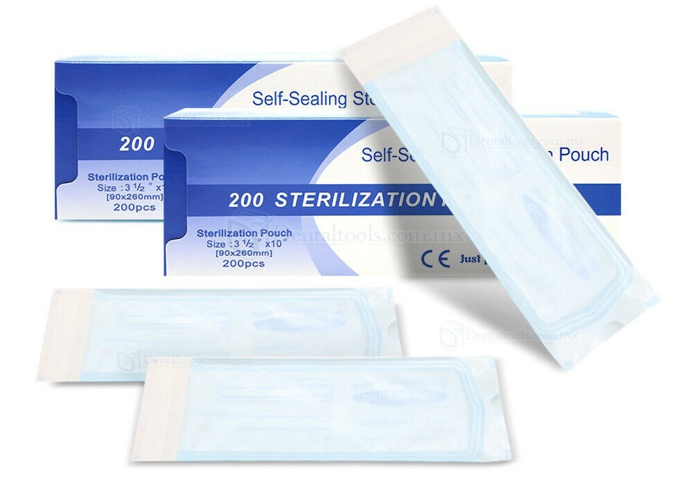 200 Bolsas Autosellables para Esterilizaci&oacute;n Dental